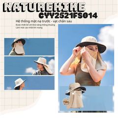 Mũ tai bèo Naturehike CYY2521FS014 cùng vạt che nắng trước sau