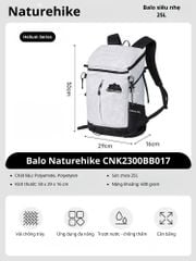 Balo du lịch dã ngoại Naturehike Helium Series