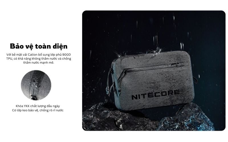 Nitecore NPP02 - Túi đeo chéo chống nước thời trang