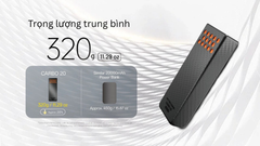 Nitecore Carbo 20 - Pin sạc dự phòng với vỏ Carbon, tản nhiệt lưới Magie