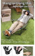 Naturehike CNK2550JJ019 ghế ngồi cắm trại với tư thế nằm thư giãn cao nhất