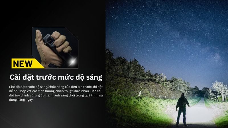 Nitecore EDC27 UHi - Đèn pin cho môi trường đô thị 3100LM