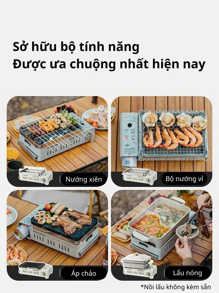 Bếp ga du lịch dã ngoại Naturehike CNK2450CF033