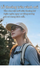 Naturehike CYY2621FS010 mũ lưỡi trai mỏng nhẹ với UPF50+