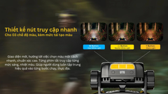 Đèn pin đội đầu chạy Trail Nitecore UT6 - Trang bị UHE LED, tái tạo màu nâng cao