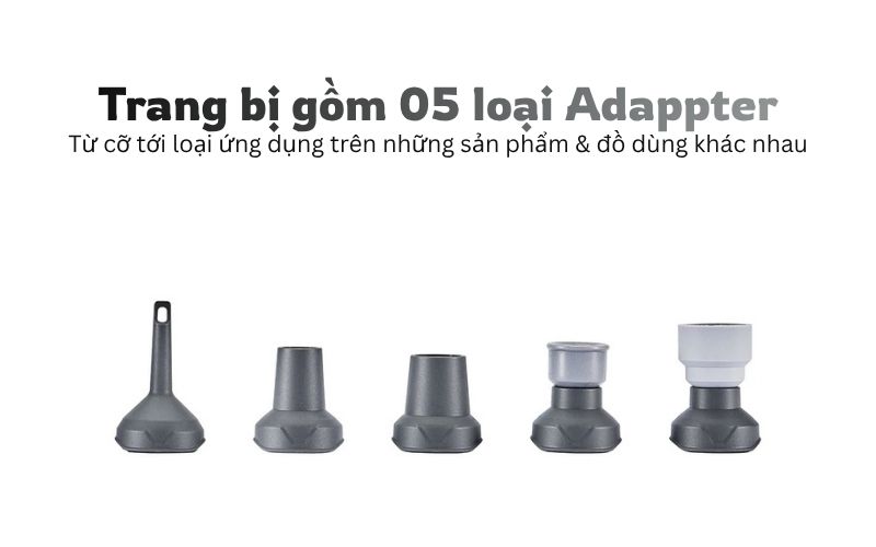 Nitecore AP01 - Bơm điện mini siêu nhỏ gọn, sử dụng với pin rời
