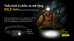 Đèn pin đội đầu Nitecore NU27 - Đèn pin leo núi, dã ngoại, hoạt động khám phá