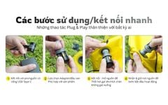 Nitecore AP01 - Bơm điện mini siêu nhỏ gọn, sử dụng với pin rời