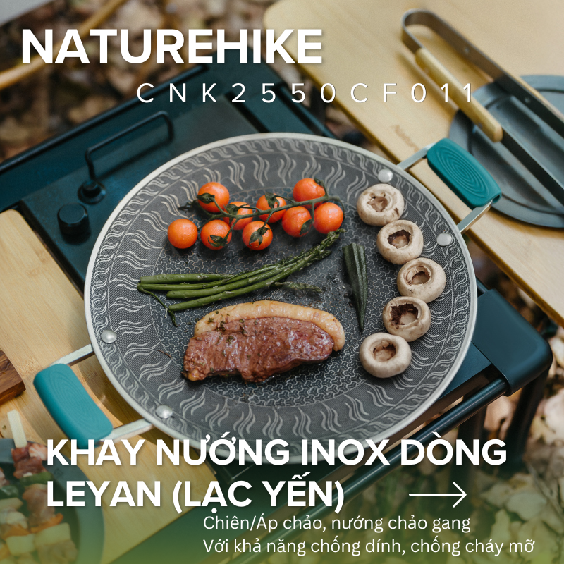 Chảo chiên Inox 04 lớp Naturehike CNK2550CF011
