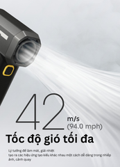 Quạt cầm tay làm mát, tạo gió Nitecore CineWind CW20