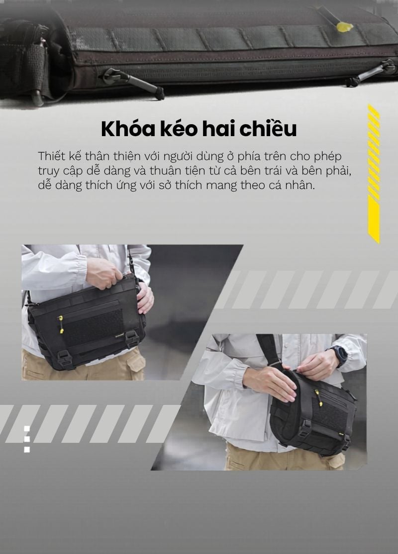 Nitecore SLB06 - Túi đeo chéo chiến thuật cá nhân