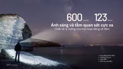 Đèn pin đội đầu Nitecore NU27 - Đèn pin leo núi, dã ngoại, hoạt động khám phá