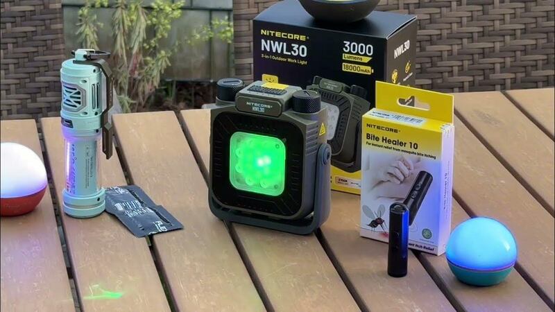 Đèn pin chiếu sáng đa năng Nitecore NWL30 - Sáng mạnh mẽ, bảo vệ toàn diện