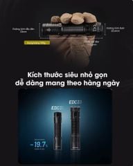 Đèn pin cầm tay mini siêu sáng Nitecore EDC31