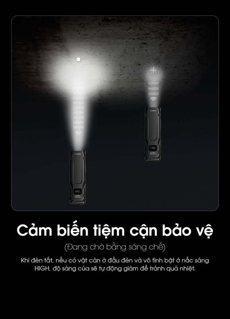 Nitecore Slimfit EDC23 - Siêu đèn pin cầm tay tác chiến