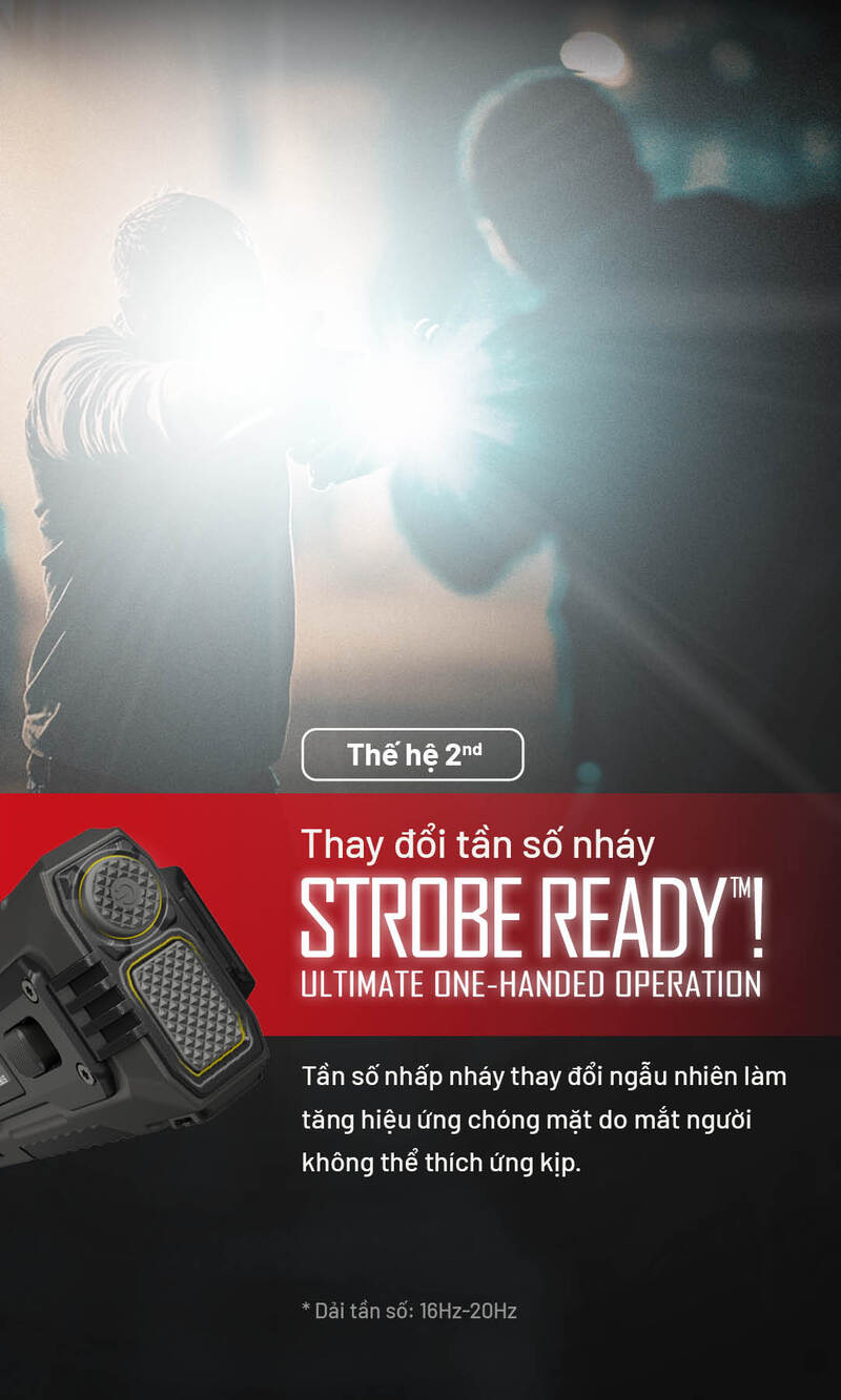 Nitecore EDC37 đèn pin cầm tay siêu sáng