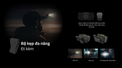 Đèn pin đội đầu Nitecore NU27 - Đèn pin leo núi, dã ngoại, hoạt động khám phá