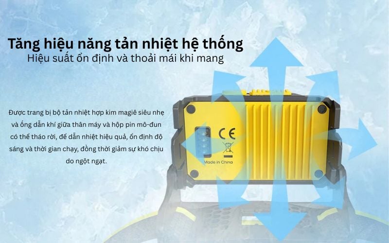 Nitecore HA27 UHE đèn pin đội đầu - Đèn pin siêu sáng với khả năng thích nghi cao