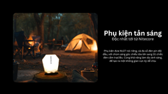 Đèn pin đội đầu Nitecore NU27 - Đèn pin leo núi, dã ngoại, hoạt động khám phá