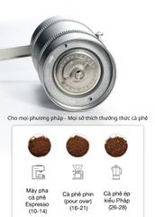 Cối xay cà phê Inox Campingmoon CC-152/Campingmoon CC-115