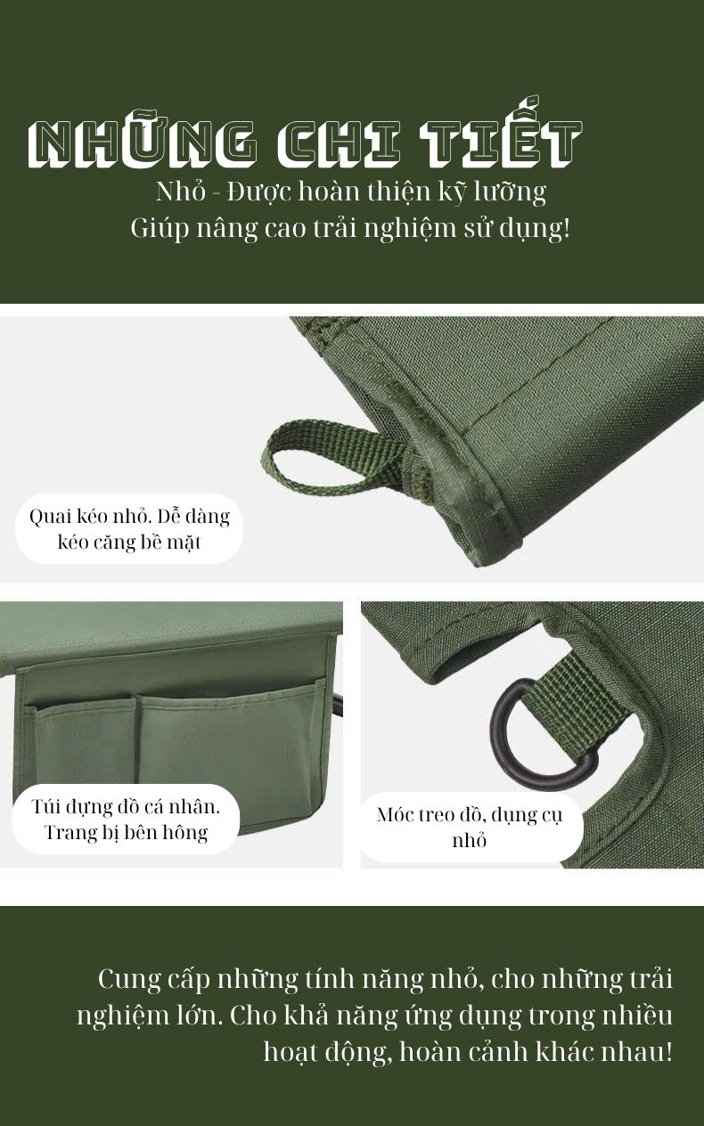 Giường xếp ngủ lều, nghỉ ngơi Naturehike CNK2550WS020