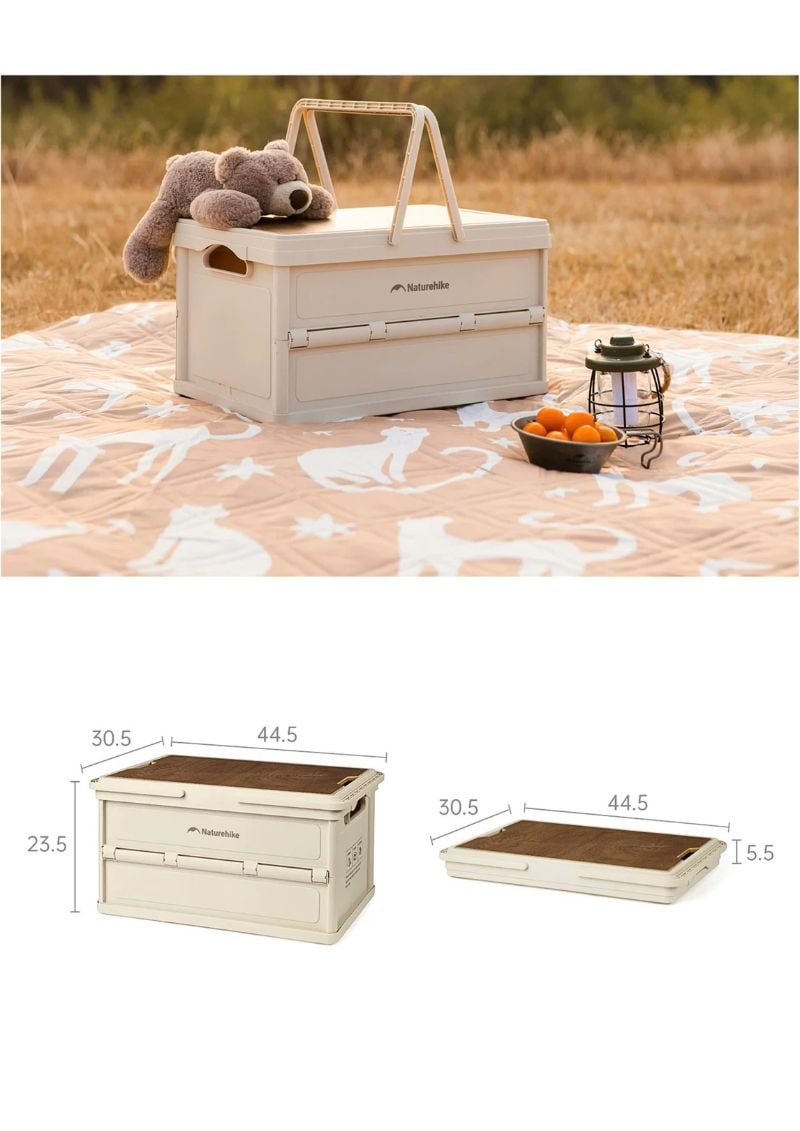 Naturehike CNK2550XB017 - Thùng nhựa mang đồ cắm trại đa năng