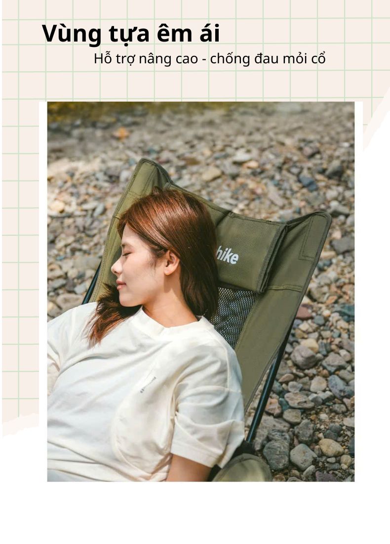 Naturehike CNK2550JJ023 - Ghế ngồi thư giãn ngoài trời T05