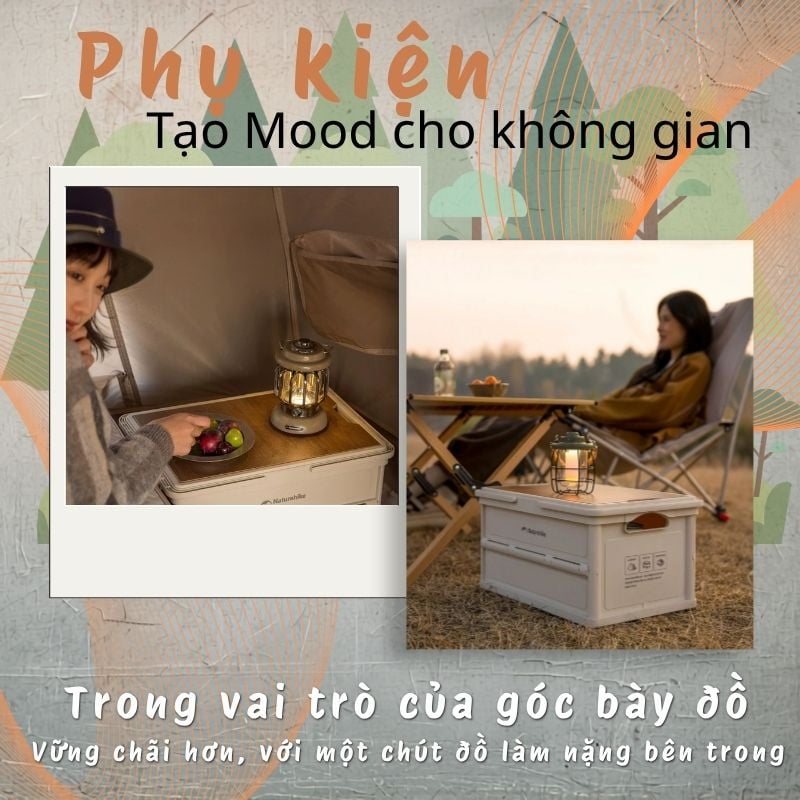 Naturehike CNK2550XB017 - Thùng nhựa mang đồ cắm trại đa năng