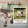 Naturehike NH20PJ009 - Xe kéo đồ cắm trại địa hình có khóa kim loại