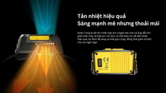 Đèn pin thám hiểm cao cấp Nitecore HA29 - UHE LED độ tái tạo màu cao