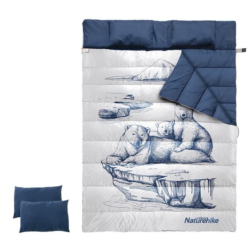Túi ngủ đôi gia đình, cặp đôi Naturehike NH21MSD06
