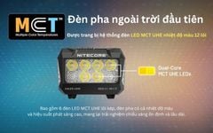 Nitecore HA25 UHE - Đèn pin đội đầu ngoài trời với đa nhiệt màu