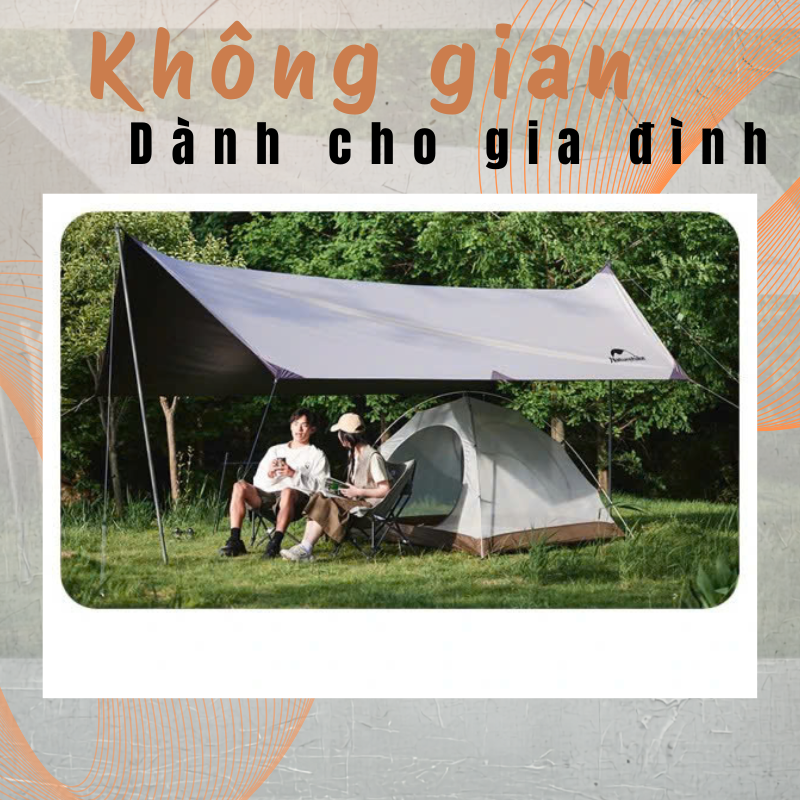 Lều phổ thông siêu nhẹ Naturehike CNK2300ZP024