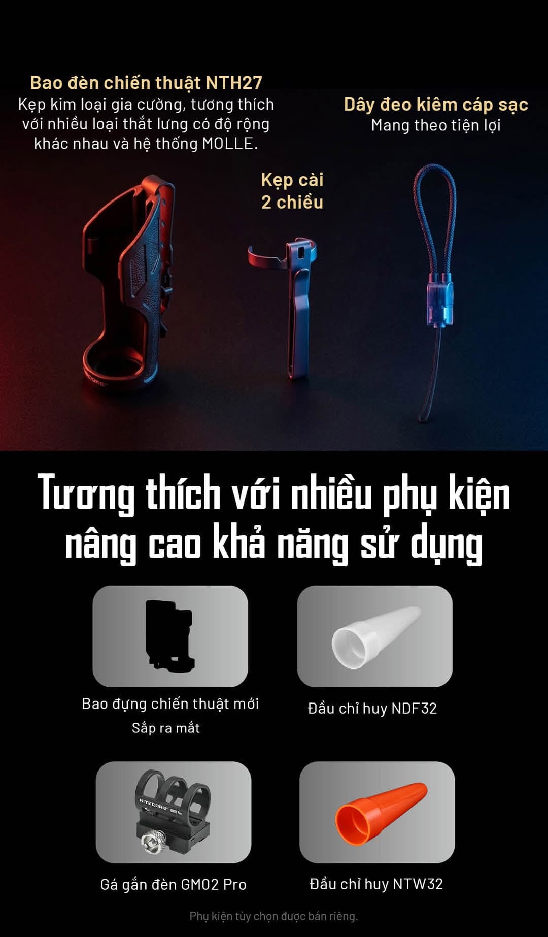 Nitecore P27iX - mẫu đèn pin siêu sáng với 5000LM