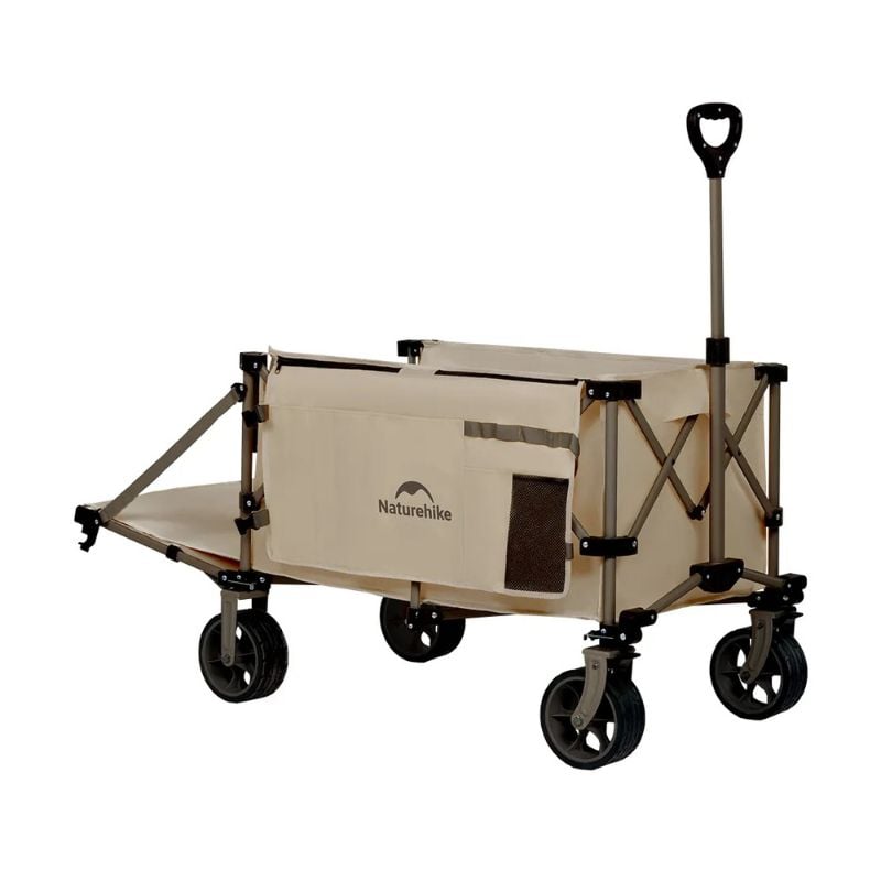 Xe kéo đồ cắm trại Naturehike CNK2450JJ017 với khả năng mở rộng khoang chứa