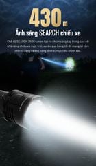 Nitecore P27iX - mẫu đèn pin siêu sáng với 5000LM