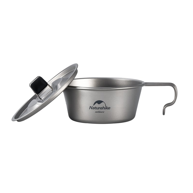 Naturhike NH22CJ001 - Bát Titannium đa năng cho người đi cắm trại, đi rừng