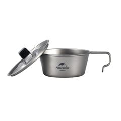 Naturhike NH22CJ001 - Bát Titannium đa năng cho người đi cắm trại, đi rừng