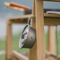 Naturhike NH22CJ001 - Bát Titannium đa năng cho người đi cắm trại, đi rừng