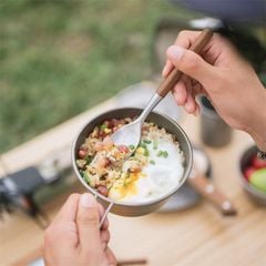 Naturhike NH22CJ001 - Bát Titannium đa năng cho người đi cắm trại, đi rừng
