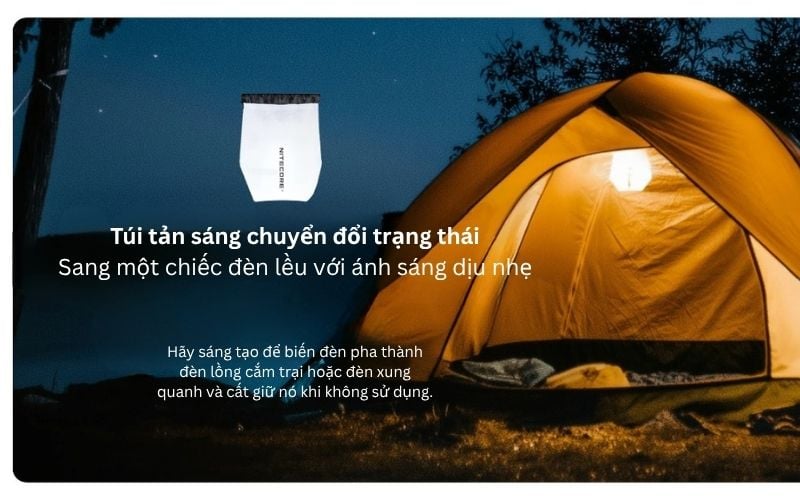 Nitecore HA25 UHE - Đèn pin đội đầu ngoài trời với đa nhiệt màu