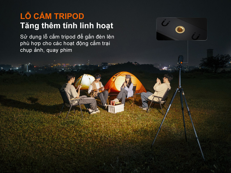Fenix CL27R - Đèn pin đèn lều cắm trại siêu sáng