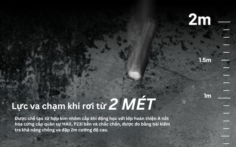 Nitecore P23i - Đèn pin cầm tay tự vệ siêu sáng