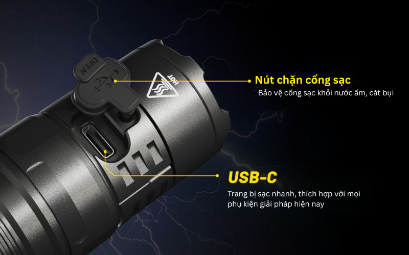 Nitecore P23i - Đèn pin cầm tay tự vệ siêu sáng