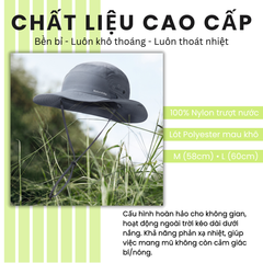 Naturehike CNK2610FS010 mũ tai bèo chống nắng UPF100+