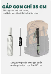 Naturehike CNK2450DS016 - Gậy Treking/Trail siêu nhẹ với hợp kim nhôm 7075