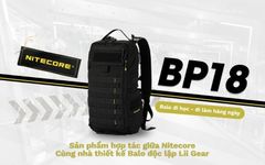 Nitecore BP18 - Balo mang đồ cá nhân với phong cách chiến thuật