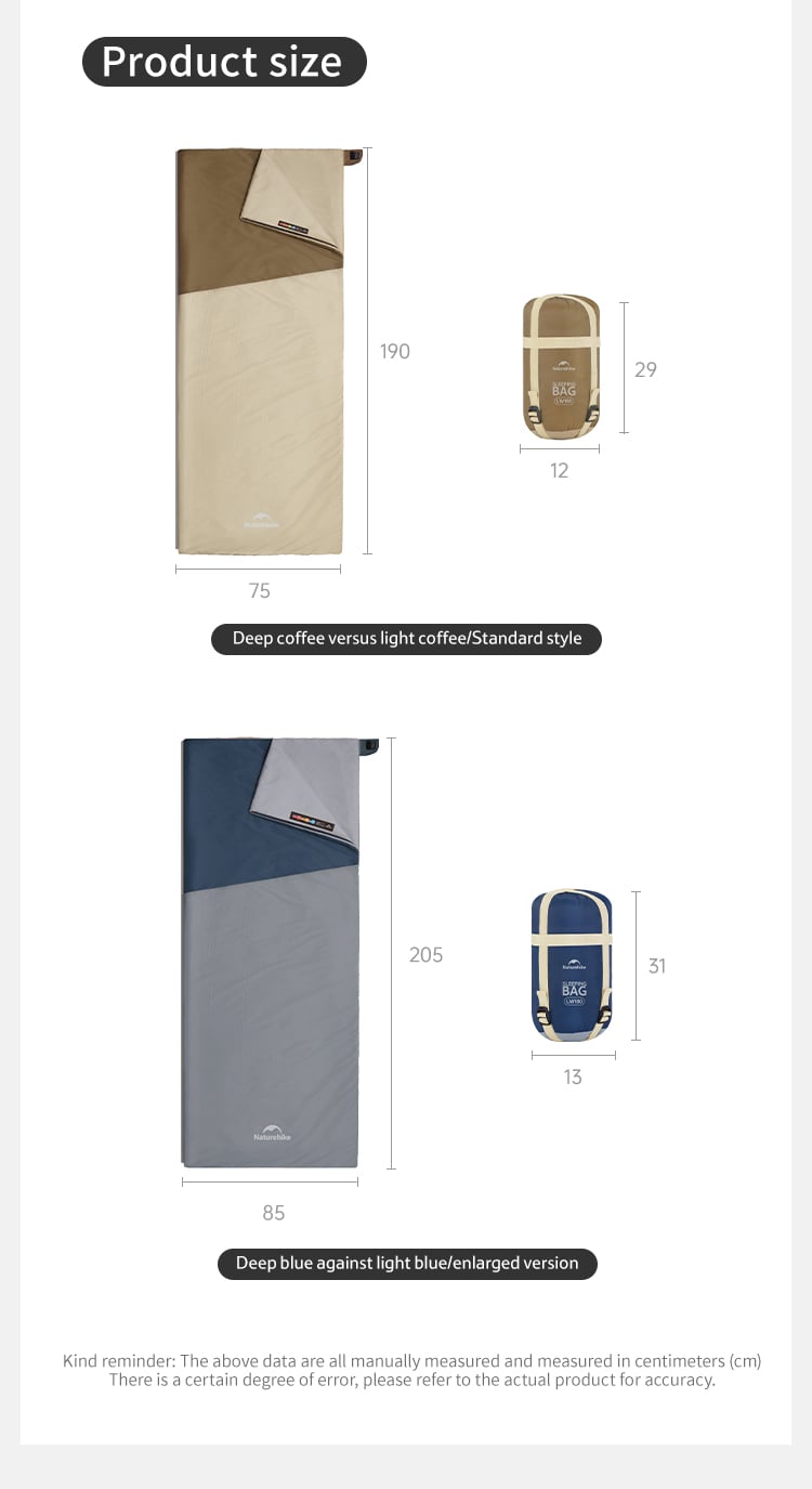 Túi ngủ leo núi, dã ngoại Naturehike CNK2550WS026
