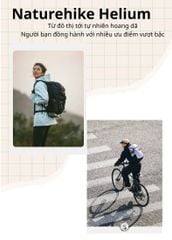 Balo du lịch dã ngoại Naturehike Helium Series