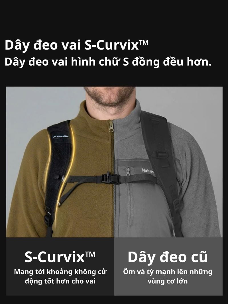 Balo leo núi dã ngoại Naturehike CNK2550XB015